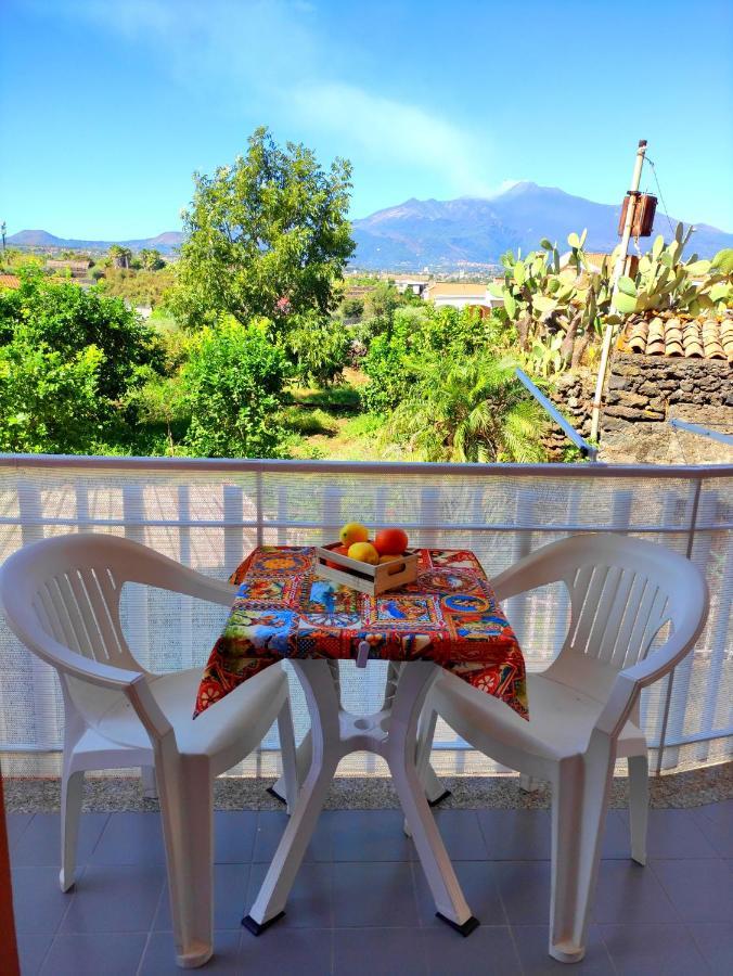 Casa Del Sole Con Vista Sull'Etna A 200 Mt Dal Mare Villa Acireale Exterior photo